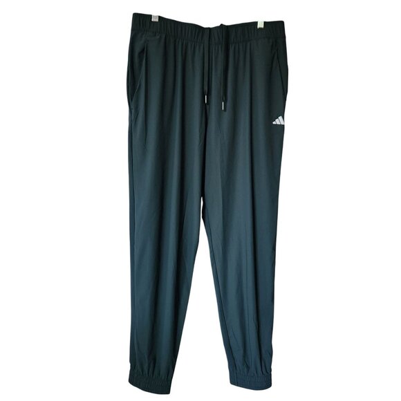 Adidas Essential Golf Stretch Jogger Pants Men's Size L Green - Picture 2 of 6